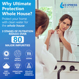 3 Stage Whole House Water Filter System - Ultimate Protection - WH-300RS-CKP