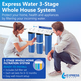 3 Stage Whole House Water Filter System - Iron & Manganese - WH-300RS-ICS