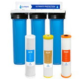 3 Stage Whole House Water Filter System - Ultimate Protection - WH-300RS-CKP