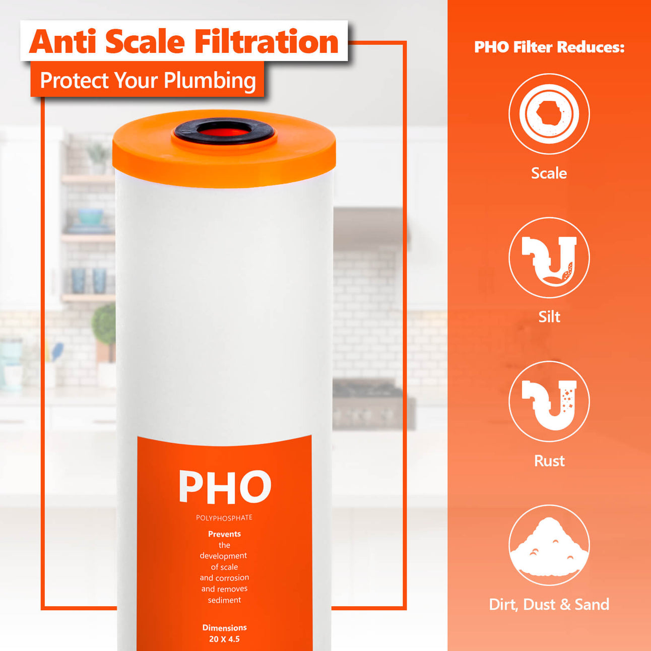 Filtro Antical Polifosfatos Waterfilter
